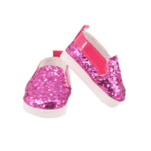 Load image into Gallery viewer, Doll Clothes Shoes 15 Styles 7 Cm Kitty Canvas Shoes For 18 Inch American&43Cm Baby New Born Doll Generation Girl Toy 1/3 Blyth