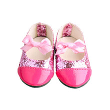 Load image into Gallery viewer, Doll Clothes Shoes 15 Styles 7 Cm Kitty Canvas Shoes For 18 Inch American&43Cm Baby New Born Doll Generation Girl Toy 1/3 Blyth