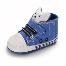 Load image into Gallery viewer, 1 Pair Autumn Baby Shoes Kids Boy Girl Fox Head Lace Cotton Cloth First Walker Anti-slip Soft Sole BabyToddler Shoes Sneakers