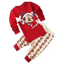 Load image into Gallery viewer, Autumn Children's Clothing Sets Sleepwear Clothes Kids Mickey Collection Pajamas Set Baby Girls Pijamas Minnie Pyjamas