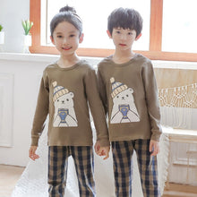Load image into Gallery viewer, Baby Kids Pajamas Sets Cotton Boys Sleepwear Suit Autumn Girls Pajamas Long Sleeve Pijamas Tops+Pants 2pcs Children Clothing