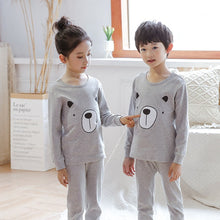 Load image into Gallery viewer, Baby Kids Pajamas Sets Cotton Boys Sleepwear Suit Autumn Girls Pajamas Long Sleeve Pijamas Tops+Pants 2pcs Children Clothing