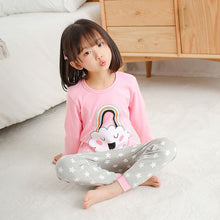 Load image into Gallery viewer, Baby Kids Pajamas Sets Cotton Boys Sleepwear Suit Autumn Girls Pajamas Long Sleeve Pijamas Tops+Pants 2pcs Children Clothing