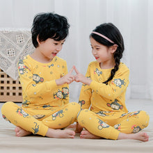 Load image into Gallery viewer, Baby Kids Pajamas Sets Cotton Boys Sleepwear Suit Autumn Girls Pajamas Long Sleeve Pijamas Tops+Pants 2pcs Children Clothing