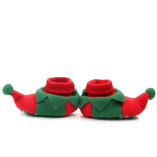 Load image into Gallery viewer, 2020 New Christmas Baby Shoes Baby Boys Girls Winter Warm Santa Claus First Walkers Cute Xmas Baby Boots DS9