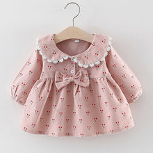 Load image into Gallery viewer, Melario Newborn Baby Girl Dress Autumn Princess Dresses for Kids Dress Cartoon Baby Dress With Bag Infant Clothing Toddler Dress