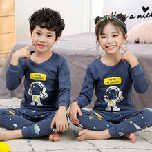 Load image into Gallery viewer, Baby Kids Pajamas Sets Cotton Boys Sleepwear Suit Autumn Girls Pajamas Long Sleeve Pijamas Tops+Pants 2pcs Children Clothing