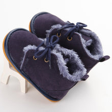 Load image into Gallery viewer, 2020 New Winter 0-18M Infant Baby Girl Boy Snow Booties Fur Boots Toddler Warm Strappy Shoes Newborn Brand Casual Little Kids