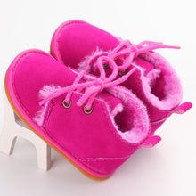Load image into Gallery viewer, 2020 New Winter 0-18M Infant Baby Girl Boy Snow Booties Fur Boots Toddler Warm Strappy Shoes Newborn Brand Casual Little Kids