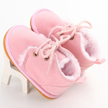 Load image into Gallery viewer, 2020 New Winter 0-18M Infant Baby Girl Boy Snow Booties Fur Boots Toddler Warm Strappy Shoes Newborn Brand Casual Little Kids