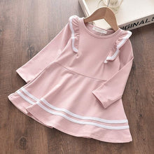 Load image into Gallery viewer, Bear Leader Girls Dress New Brand Baby Girls Blouse Rabbit Ears Hooded Ruched Long Sleeve Children Clothing Dress Girls Clothes