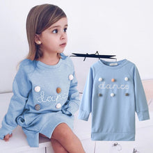 Load image into Gallery viewer, Bear Leader Girls Dress New Brand Baby Girls Blouse Rabbit Ears Hooded Ruched Long Sleeve Children Clothing Dress Girls Clothes