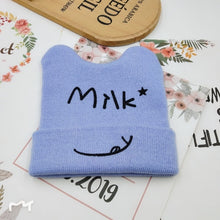 Load image into Gallery viewer, 2020 New Fashion Children Winter Hats Baby Kids Girl Solid Knitted Beanies Caps Hair Ball Thick Baby Boys Girls Winter Warm Hat