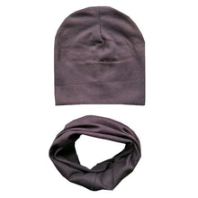 Load image into Gallery viewer, 2Pcs/Set Cotton Baby Hat Scarf Spring Star Print Children Caps Scarves Boys Girls Warm Beanie Collar Set Autumn Children Hat Set
