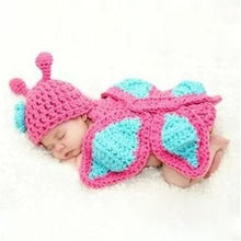 Load image into Gallery viewer, New Knitting Baby Hat Newborn Photography Props Cute Photography Props Children Cap For Girls Hat Baby Girl Clothing
