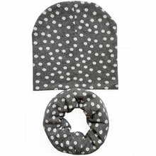 Load image into Gallery viewer, Baby Hat Infant Caps Cotton Scarf Baby Beanies Love Heart Print Spring Autumn Children Hat Scarf Set Baby Girls Hats Photo Props