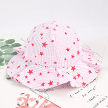 Load image into Gallery viewer, Baby Summer Outdoor Bucket Hat Kids Children Floral Panama Cap Sun Beach Caps Lovely Lace Princess Brim Baby Girl Sun Hat