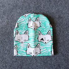 Load image into Gallery viewer, Baby Hat Cotton Printing Caps Toddler Boy Girl Infant Beanie Hat Spring Autumn Winter Children's Hats Newborn Caps 0-3 Years
