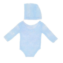 Load image into Gallery viewer, New Children Photography Clothing Newborn Lace Clothes Full Moon Hundred Days Baby Princess Hat Onesies
