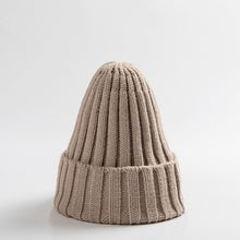 Load image into Gallery viewer, Knitted Kids Beanie Cap Infant Baby Boy Girl Hat Warm Children Baby Autumn Winter Girls Hat For Kids Toddler Muts Bonnet Enfant
