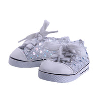 Load image into Gallery viewer, Doll Shoes Handmade Boots 7 Cm Doll Shoes For 18 Inch American &amp;43 Cm Baby New Born Doll Accessories For Our Generation Girl`Toy

