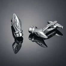 Load image into Gallery viewer, New luxury Sandhour Cufflinks of high-grade Safety hat/fire extinguisher/Judge hammer/alarm clock men's shirts Cuff-links gemelo
