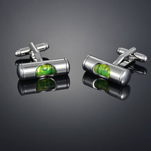 Load image into Gallery viewer, New luxury Sandhour Cufflinks of high-grade Safety hat/fire extinguisher/Judge hammer/alarm clock men's shirts Cuff-links gemelo

