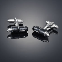 Load image into Gallery viewer, New luxury Sandhour Cufflinks of high-grade Safety hat/fire extinguisher/Judge hammer/alarm clock men's shirts Cuff-links gemelo
