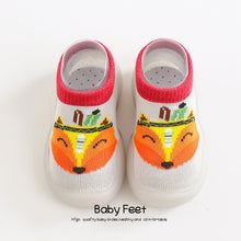 Load image into Gallery viewer, baby socks shoes Boy Girl Fashion Toddler Shoes Anti-Slip  Soft Rubber shoes animal style 2020 new arrival
