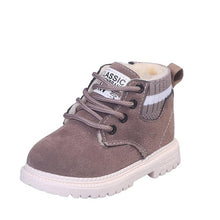 Load image into Gallery viewer, Children Casual Shoes Autumn Winter Martin Boots Boys Shoes Fashion Leather Soft Antislip Girls Boots 21-30 Sport Running Shoes
