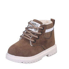 Load image into Gallery viewer, Children Casual Shoes Autumn Winter Martin Boots Boys Shoes Fashion Leather Soft Antislip Girls Boots 21-30 Sport Running Shoes
