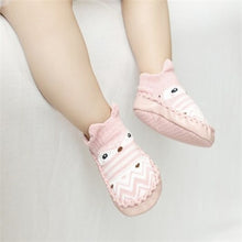 Load image into Gallery viewer, Infant Baby Socks With Rubber Soles Newborn Baby Girls Boys Shoes Autumn Baby Floor Socks Anti Slip Soft Sole Sock

