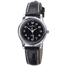 Load image into Gallery viewer, Men Quartz Watch Counterclockwise Backward Scale Oil Embossing Dial Waterproof Reverse Watch  Leather Boy Student Men Watch
