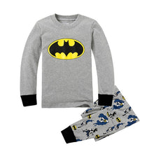 Load image into Gallery viewer, Children Clothing Set Boys Cartoon Sleepwear Kids Super Hero Pajamas Baby Long Sleeve Pijama Girls Unicorn Homewear
