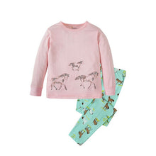 Load image into Gallery viewer, Children Clothing Set Boys Cartoon Sleepwear Kids Super Hero Pajamas Baby Long Sleeve Pijama Girls Unicorn Homewear
