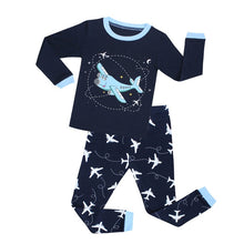Load image into Gallery viewer, Children Clothing Set Boys Cartoon Sleepwear Kids Super Hero Pajamas Baby Long Sleeve Pijama Girls Unicorn Homewear
