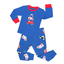 Load image into Gallery viewer, Children Clothing Set Boys Cartoon Sleepwear Kids Super Hero Pajamas Baby Long Sleeve Pijama Girls Unicorn Homewear
