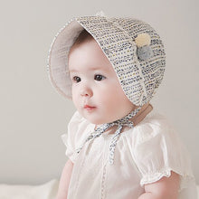 Load image into Gallery viewer, Lace Newborn Baby Hat Cute Cotton Kids Baby Girl Hat Cap Princess Infant Toddler Baby Bonnet Girls Summer Sun Hat Gifts
