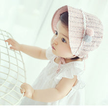 Load image into Gallery viewer, Lace Newborn Baby Hat Cute Cotton Kids Baby Girl Hat Cap Princess Infant Toddler Baby Bonnet Girls Summer Sun Hat Gifts
