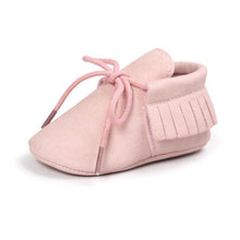 Load image into Gallery viewer, 2020 Autumn/Spring Baby Shoes Newborn Boys Girls PU Leather Moccasins Sequin First Walkers Baby Shoes 0-18M
