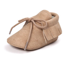Load image into Gallery viewer, 2020 Autumn/Spring Baby Shoes Newborn Boys Girls PU Leather Moccasins Sequin First Walkers Baby Shoes 0-18M
