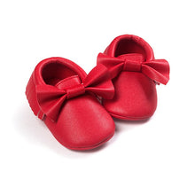 Load image into Gallery viewer, Handmade Soft Bottom Fashion Tassels Baby Moccasin Newborn Babies Shoes 19-colors PU leather Prewalkers Boots

