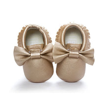 Load image into Gallery viewer, Handmade Soft Bottom Fashion Tassels Baby Moccasin Newborn Babies Shoes 19-colors PU leather Prewalkers Boots
