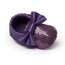 Load image into Gallery viewer, Handmade Soft Bottom Fashion Tassels Baby Moccasin Newborn Babies Shoes 19-colors PU leather Prewalkers Boots
