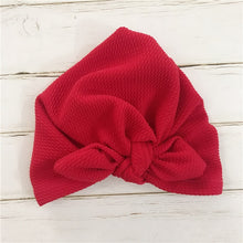 Load image into Gallery viewer, 2019 Fashion Baby Hats Rabbit Ears Infant Children Baby Girls Boho Hat Beanie Scarf Turban Head Wrap Cap headscarf
