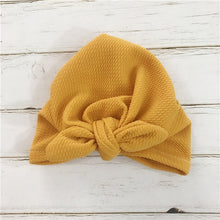 Load image into Gallery viewer, 2019 Fashion Baby Hats Rabbit Ears Infant Children Baby Girls Boho Hat Beanie Scarf Turban Head Wrap Cap headscarf
