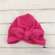 Load image into Gallery viewer, 2019 Fashion Baby Hats Rabbit Ears Infant Children Baby Girls Boho Hat Beanie Scarf Turban Head Wrap Cap headscarf

