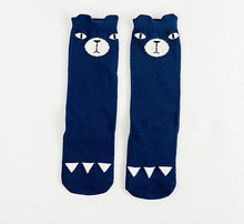 Load image into Gallery viewer, Baby Girls sock knee high Fox Cotton Cute Little Character Knee Socks Kid Clothing unisex Toddler Boot Socks Cartoon
