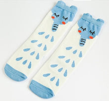 Load image into Gallery viewer, Baby Girls sock knee high Fox Cotton Cute Little Character Knee Socks Kid Clothing unisex Toddler Boot Socks Cartoon
