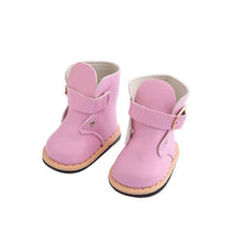 Load image into Gallery viewer, New lovely 2019 Sandal Plastic Shoes For 43cm Baby Dolls 17 inch Born Dolls Shoes

